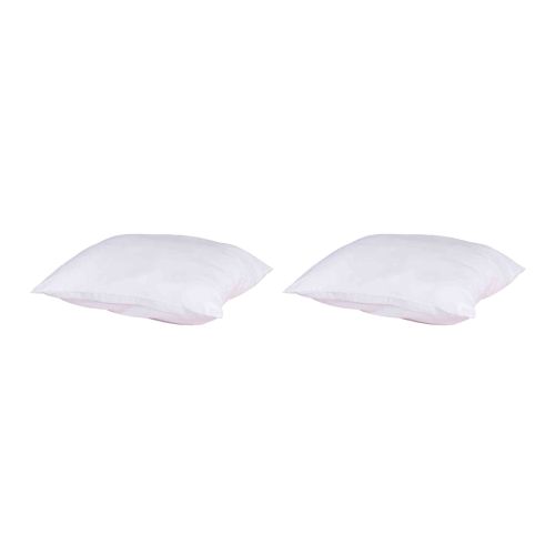 Lot de 2 oreillers anti-punaises et anti-insectes moelleux enveloppe microfibre 60x60