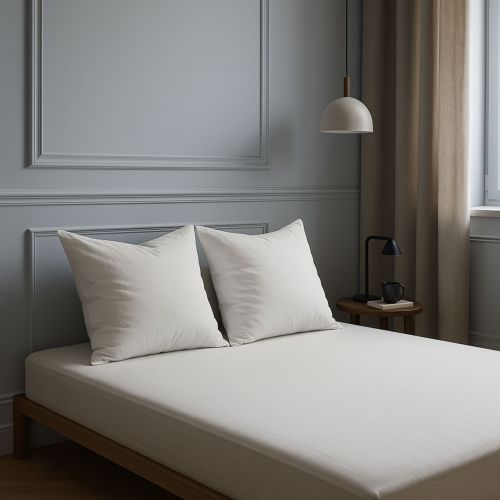 Lot de 2 oreillers grand confort 60x60