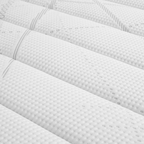 Ensemble matelas mousse, sommier, pieds, couette et oreiller Aurore 400 - SOMEO 180x200