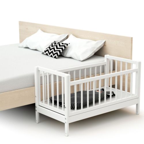 Berceau cododo en bois + matelas 40x80 