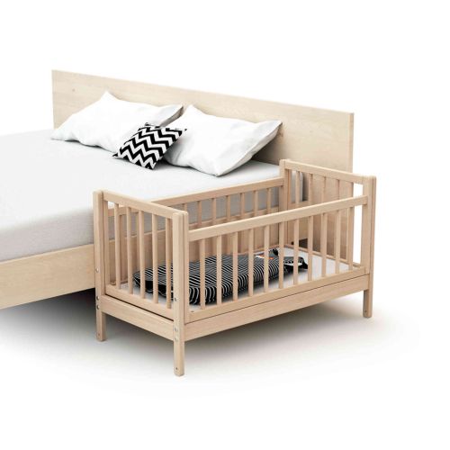 Berceau cododo en bois + matelas 40x80 