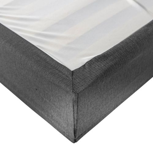 Cache-sommier LEAVE Marine- Someo 90x190 cm
