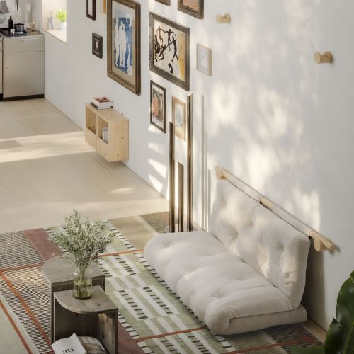 Canapé convertible futon HOOKED ambiance position assise