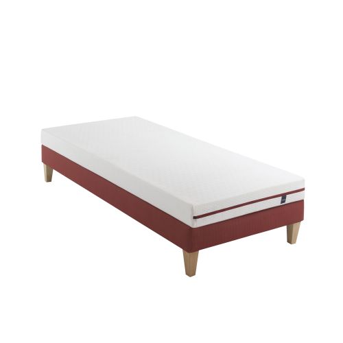 Ensemble matelas junior 100% latex, sommier et pieds Crépuscule 200 - SOMEO