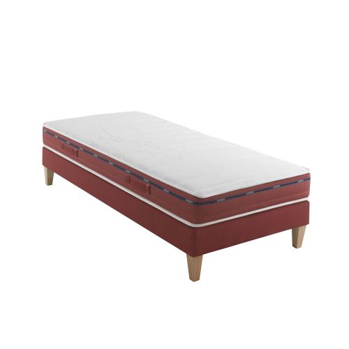 Ensemble matelas 100% latex, sommier et pieds Crépuscule 500 - SOMEO