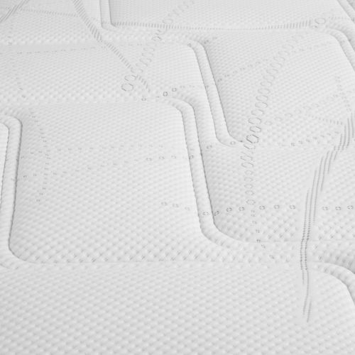 Ensemble matelas 100% latex, sommier, pieds, couette et oreiller Crépuscule 600 - SOMEO