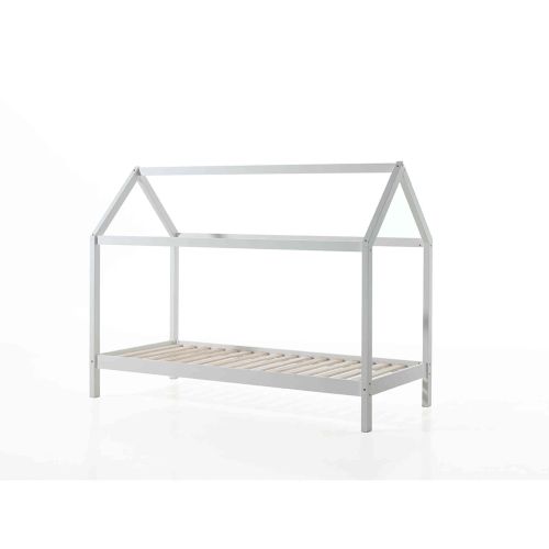 Lit cabane enfant en bois massif 90x200 - LT2020
