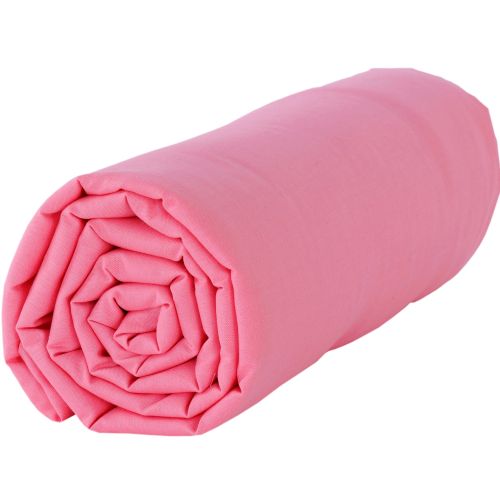 Drap housse 70x140cm Baby Fox - Rose