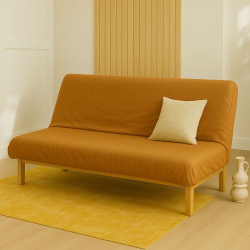 Drap housse pour matelas clic-clac biscuit 120x190 cm - Someo