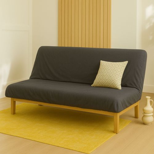 Drap housse pour matelas clic-clac gris foncé 120x190 cm - Someo