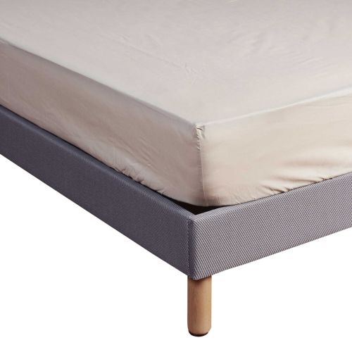 Drap housse 100% coton seigle - bonnet 27 cm zoom