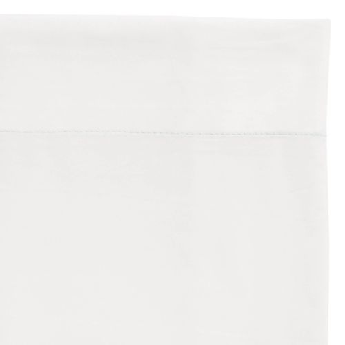 Drap plat 100% coton blanc