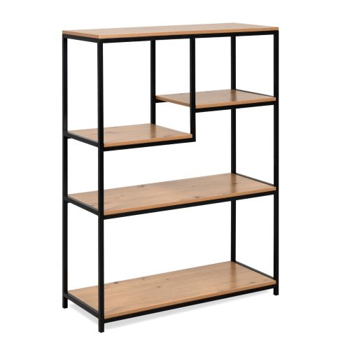 Meuble de rangement style industriel bois et métal