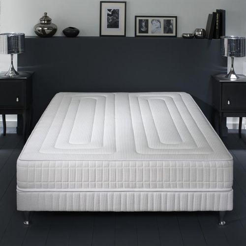 Matelas Simmons Alpes Ressorts Sensoft Couchage Elivéa