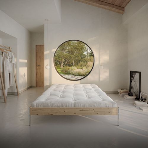 LIT CORE en pin massif naturel 160x200