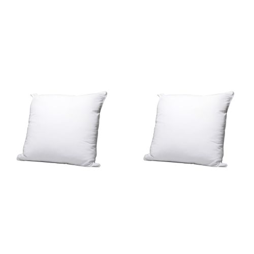 Lot de 2 oreillers éco naturels moelleux enveloppe coton bio Someo