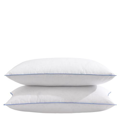 Lot de 2 oreillers moelleux duvet de canard Someo