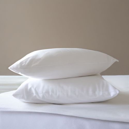 Lot de 2 protège oreillers 100% coton anti-acariens 50x70 - SOMEO