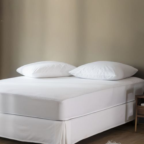 Lot de 2 protège oreillers 100% coton anti-acariens - SOMEO