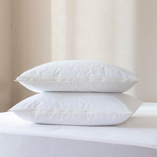 Pack protège matelas et protège oreillers bouclette imperméable 140x190