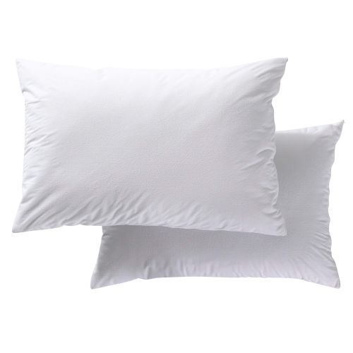 Lot de 2 protège oreillers bouclette imperméable 50x70