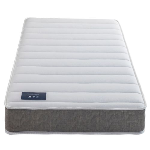 Matelas de relaxation en latex naturel pour lit électrique 90x200 cm vue de face