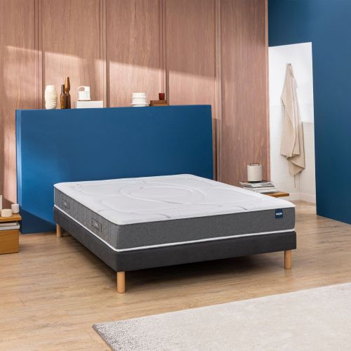 Matelas Bultex nano, mémoire de forme, coton et laine Recovery