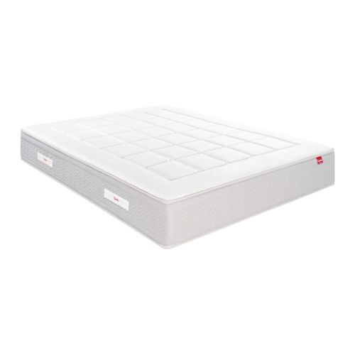 Matelas Epeda ressorts ensachés, mémoire de forme et laine L’Escapade