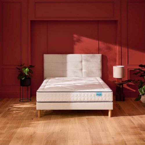Matelas Merinos ressorts ensachés, mémoire de forme et latex Full Bed 120x190