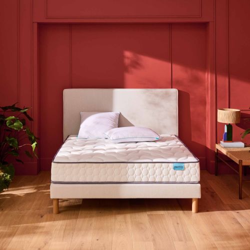 Matelas Merinos ressorts ensachés et mémoire de forme Beauty Bed