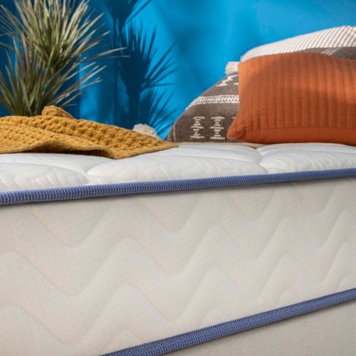 Matelas ressorts ensachés + mousse mémoire Merinos SWEETY
