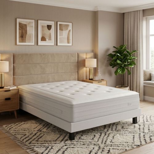 Matelas SW6 Simmons dans une chambre parentale moderne