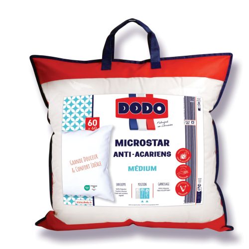 Oreiller confortable anti-acarariens