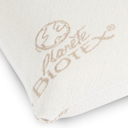 Oreiller flocons mousse mémoire végétale Calypso 60x60