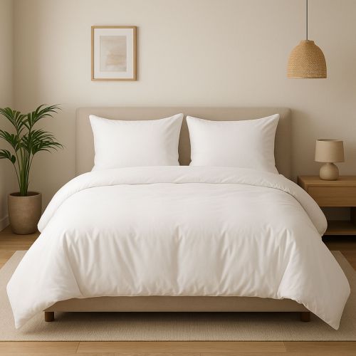 Pack couette oreiller et parure Douce Nuit Terre de Nuit vue ambiance