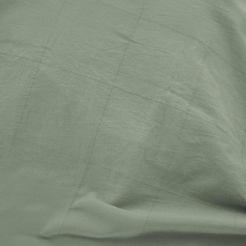 Parure de lit 260x240 sauge coton lavé Douceur Intérieur Linella ambiance