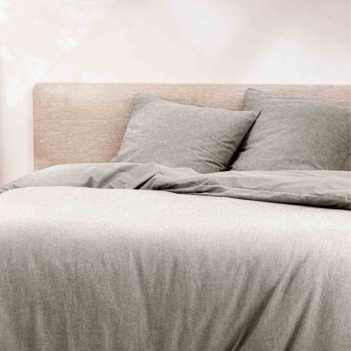 Parure de lit Meline 260x240 Anthracite