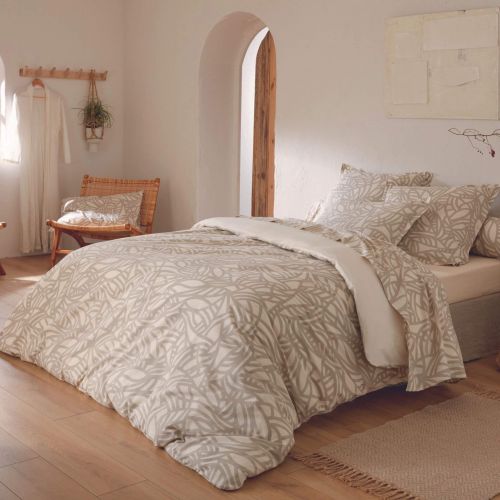 Parure de lit Serena chanvre 140x200 cm - Tradilinge 