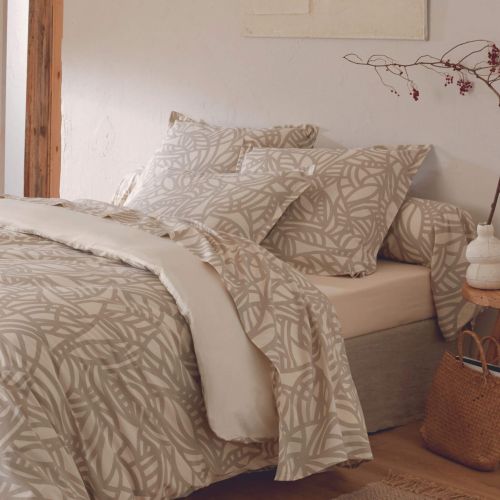 Parure de lit Serena chanvre 260x240 cm - Tradilinge 