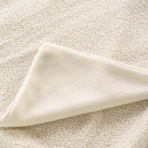 Plaid bouclette unie Wooly