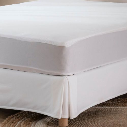Protège matelas bouclette imperméable - bonnet 27 cm 140x200