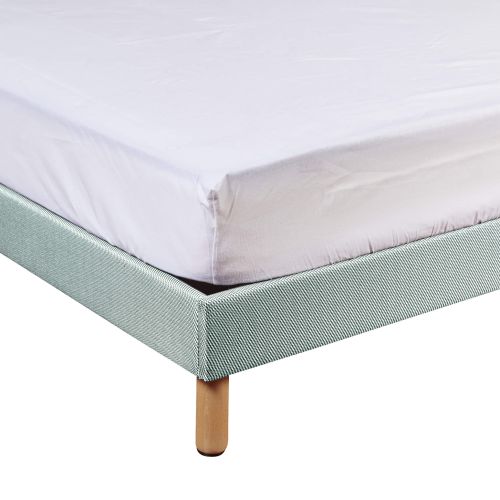 Protège matelas molleton 100% coton bio - bonnet 27 cm zoom