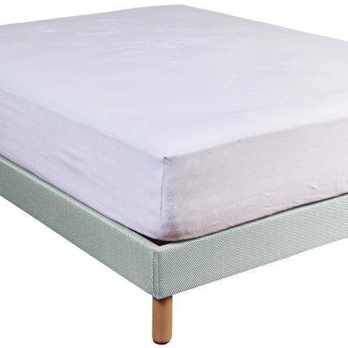 Protège matelas molleton 100% coton bio - bonnet 40 cm zoom
