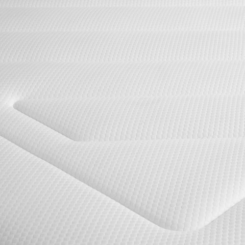 Ensemble matelas ressorts, latex et mémoire de forme, sommier, pieds, couette et oreiller Rêve 700 - SOMEO 180x200