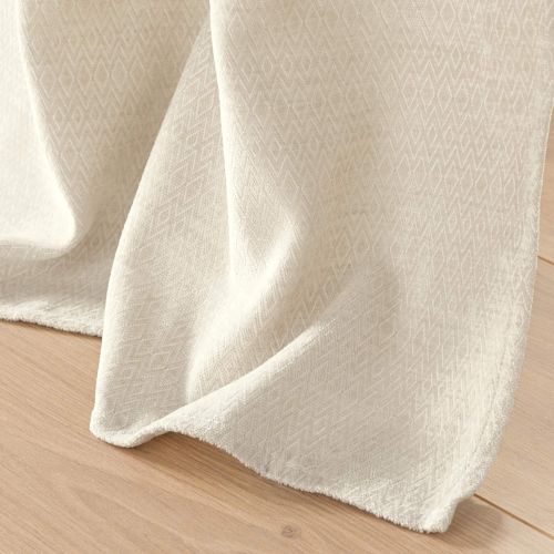 Rideau à œillets velours jacquard Mika 140x260