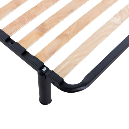 Sommier cadre à lattes métal en kit 5 zones morphologiques - SOMEO 90x190