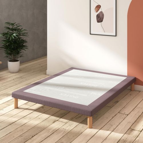 Sommier tapissier extra-plat en bois massif Tech - Bultex