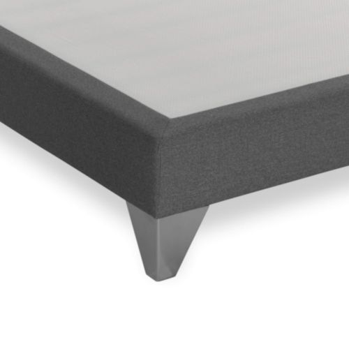 Sommier Tempur déco encastrable anthracite