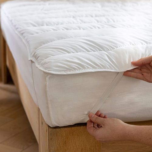 Surmatelas 140x190 moelleux anti-acariens Terre de Nuit