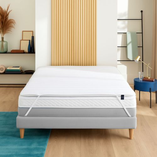 Surmatelas ressorts 140x190 ferme Someo Eclipse vue de face
